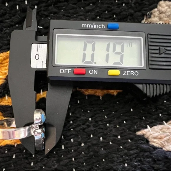 ❤️ Golden Hills Turquoise 925 Southwestern Navajo 2 Stone Adj Ring 6.2gm Unisex - Picture 12 of 16